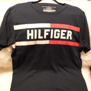 Tommy Hilfiger Youth Boy's T-Shirt Navy Sz XL(20)